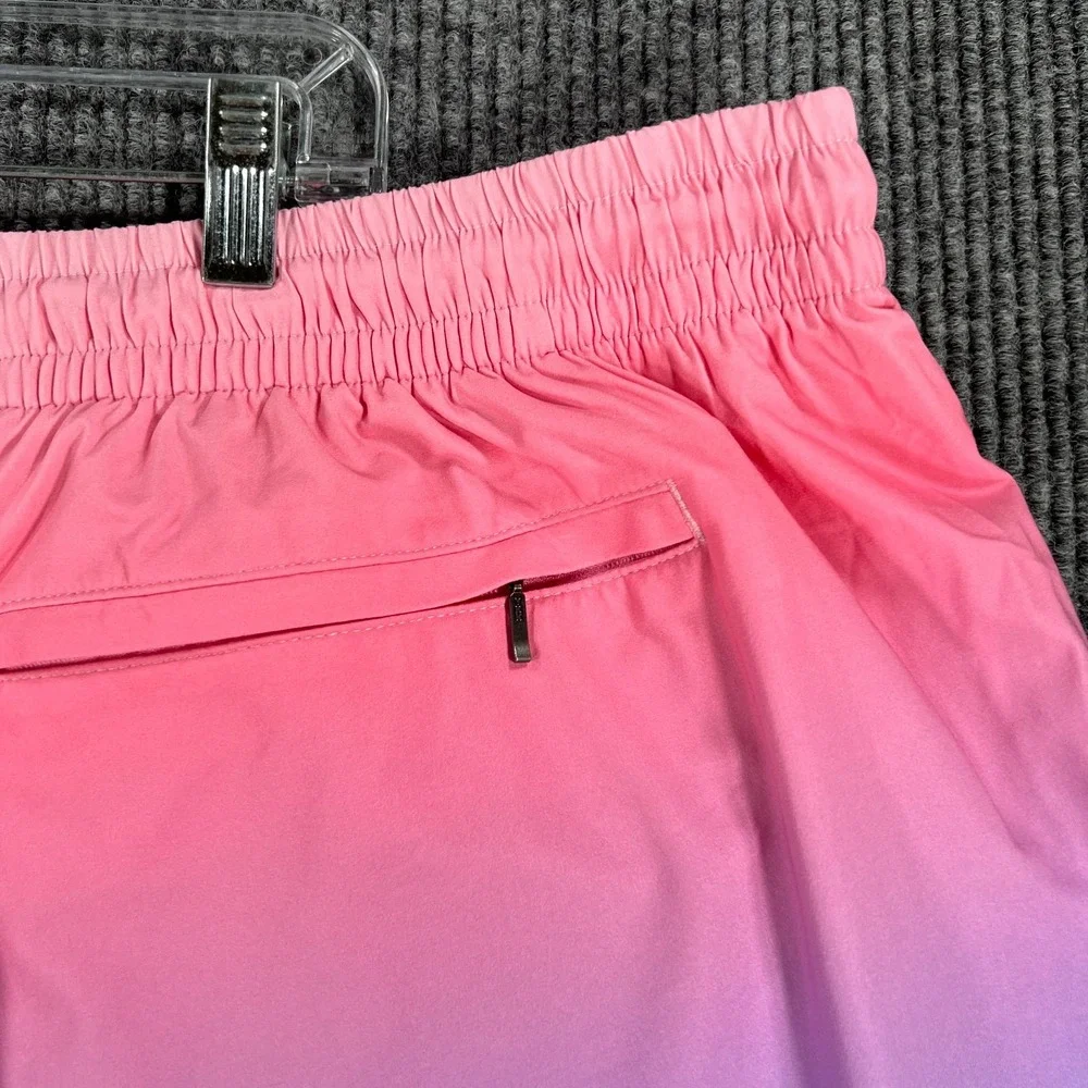 Caribbean Swim Shorts Mens 3XB Big Blue Pink Lined Ocean Beach Pool New